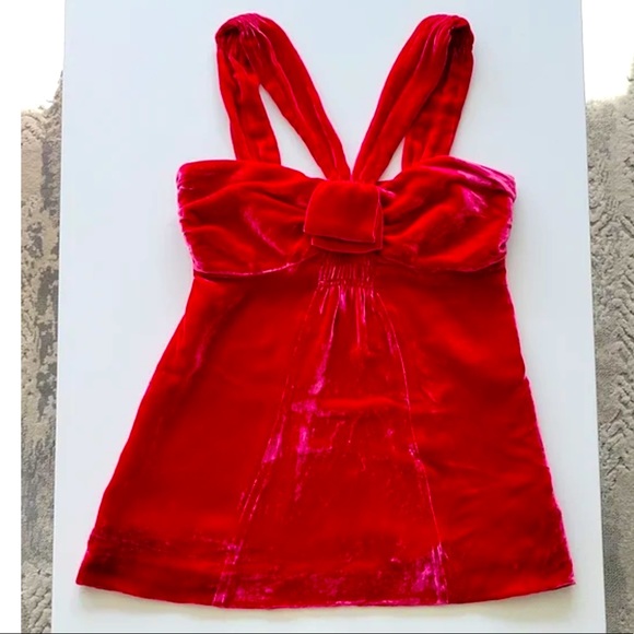 MARC JACOBS velvet top - Picture 1 of 5